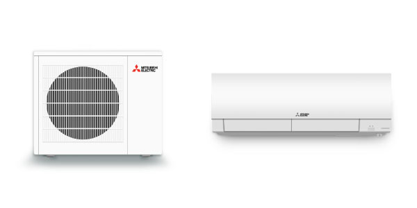 Single Zone Mitsubishi ductless mini-split